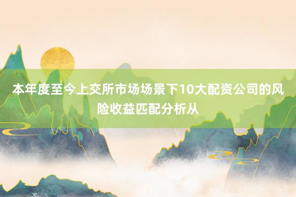 本年度至今上交所市场场景下10大配资公司的风险收益匹配分析从